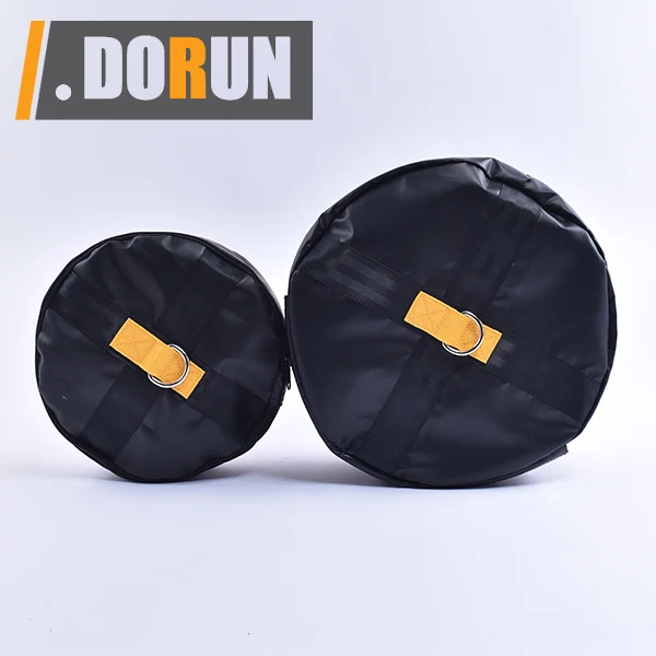 Double End Floor Anchor for Punching Bag Double end Speed Ball, Maximum Swing Reduction for Boxing MMA, Non Tear Hide Leather