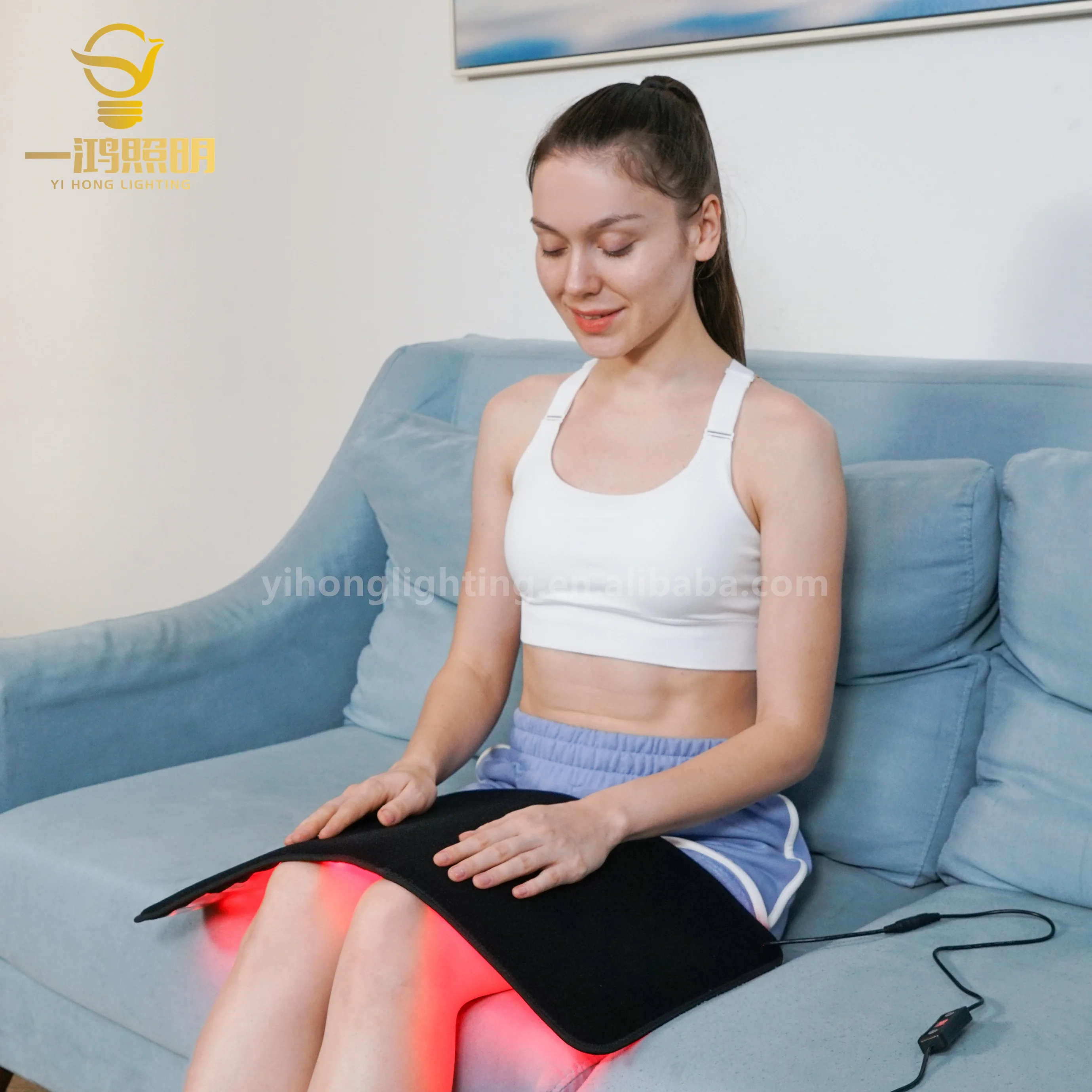 Discount New Design At Home 660Nm 850Nm Red Led Dot Light Physical Therapy Equipment Wrap Belt For effective pain relief