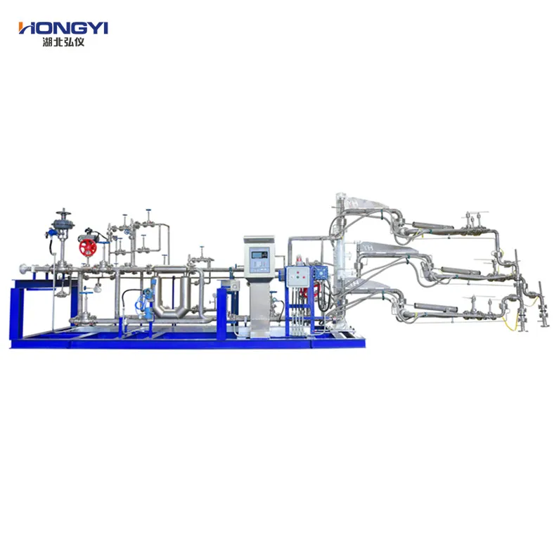 Manufacture High quality LNG/LPG loading/unloading skid-mounted solution  with loading arm flow meter control valve