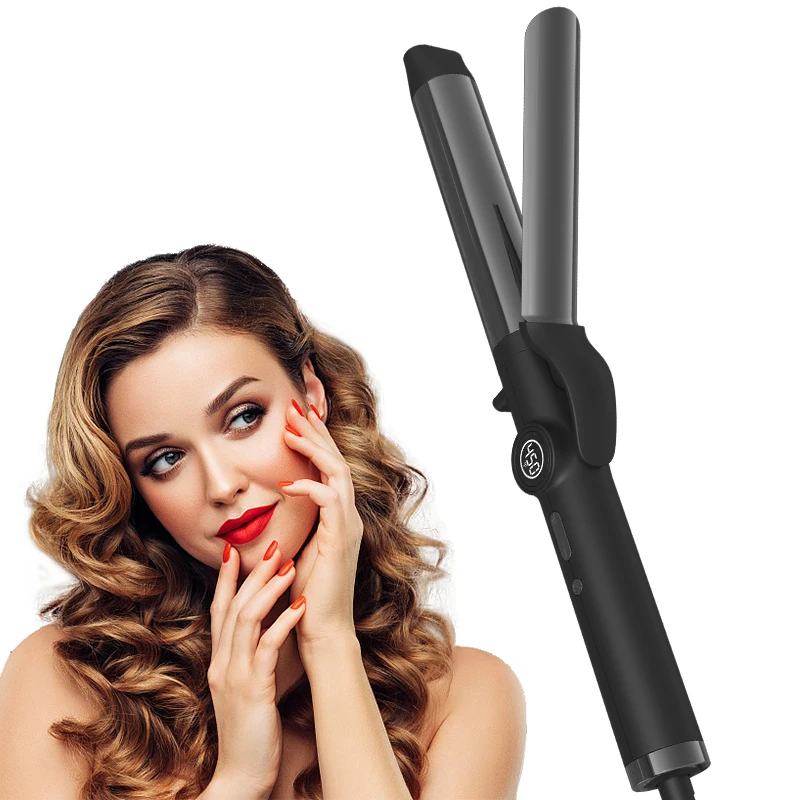 New rolling PTC curling iron wave curls 32mm Rotating Curling Iron with clip Professional Hair Curler for Long Short Hair