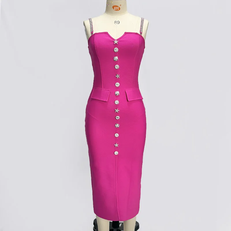 Fashion New Designer Beading Fashion Cocktail Birthday Celebrity Evening Party Runway Dress