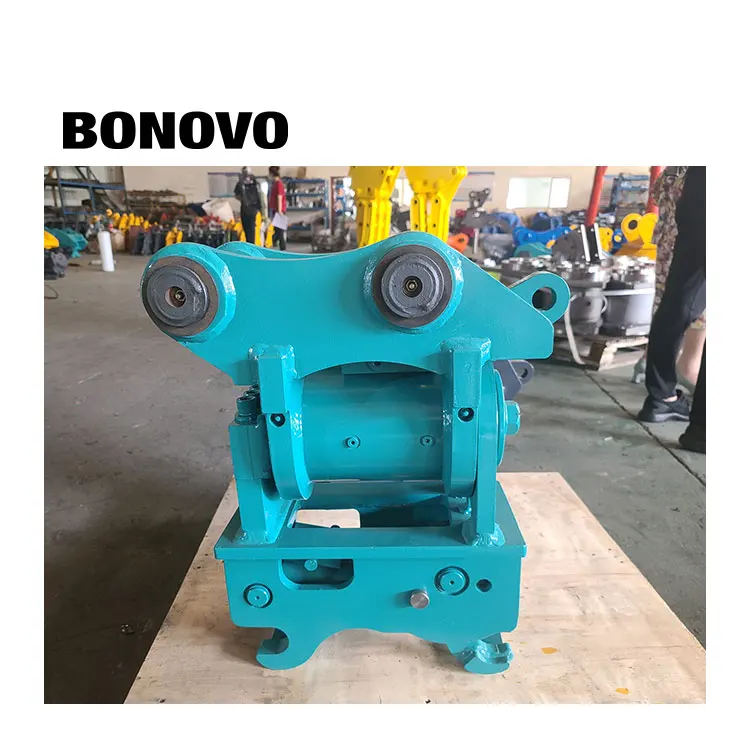 BONOVO excavator tilting quick coupler quick hitch tilt for 8 T excavator
