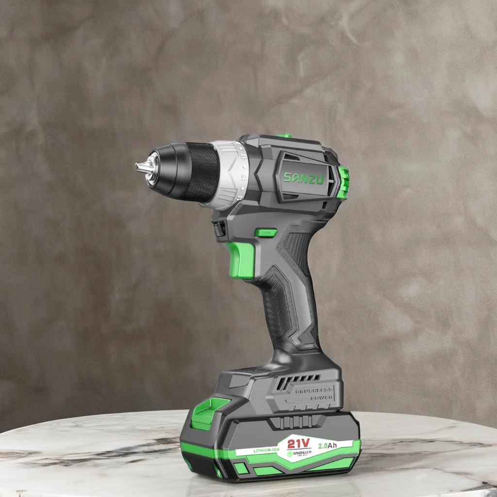 21V Cordless Brushless Drill 45N.M Electrode Welding Machine Charging Drill Screw Driver Machine Tourne Vis