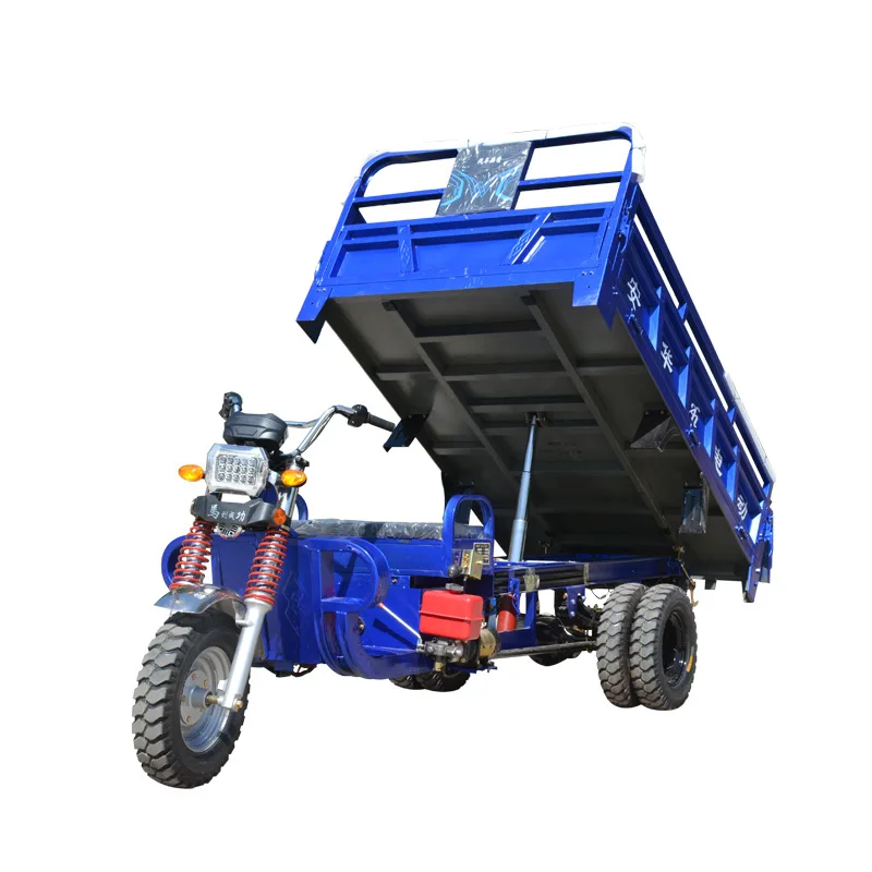 Chinese Powerful 5 Wheels Motorized Tricycle Cargo 200cc Water Cooled Zonsen Engine Motorised Tricycle On Sale