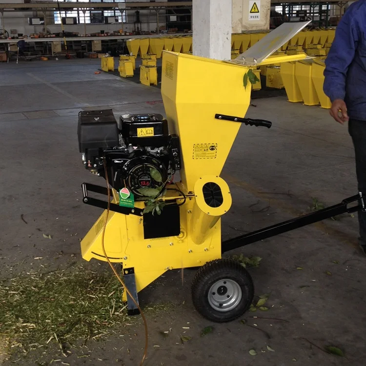 Хорошее качество 13HP бензиновый двигатель ветви дерева измельчитель древесины измельчитель