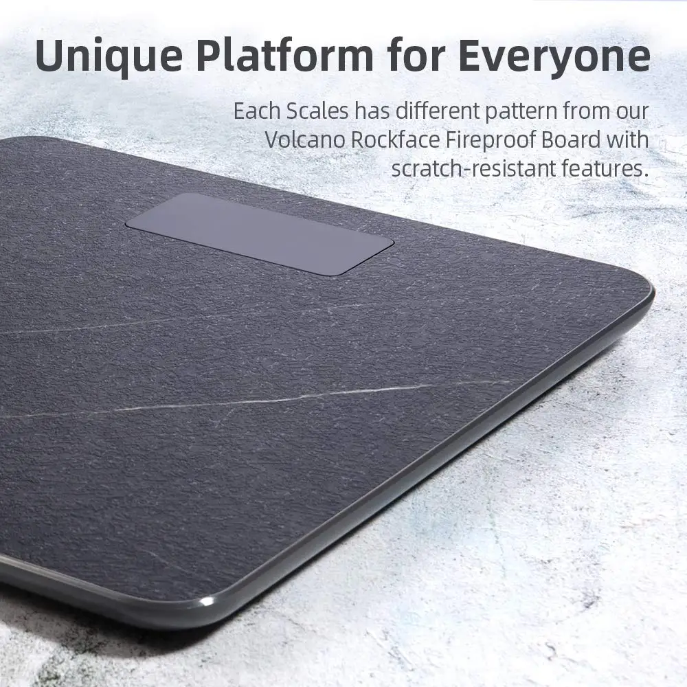 Electronic body scale weiging bathroom scale 180kg with hollow-carved design in platform