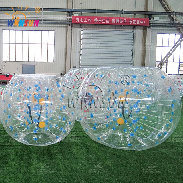 Winsun interactive Buy inflatable bumper soccer ball for hire human inflatable bumper bubble ball rental sale