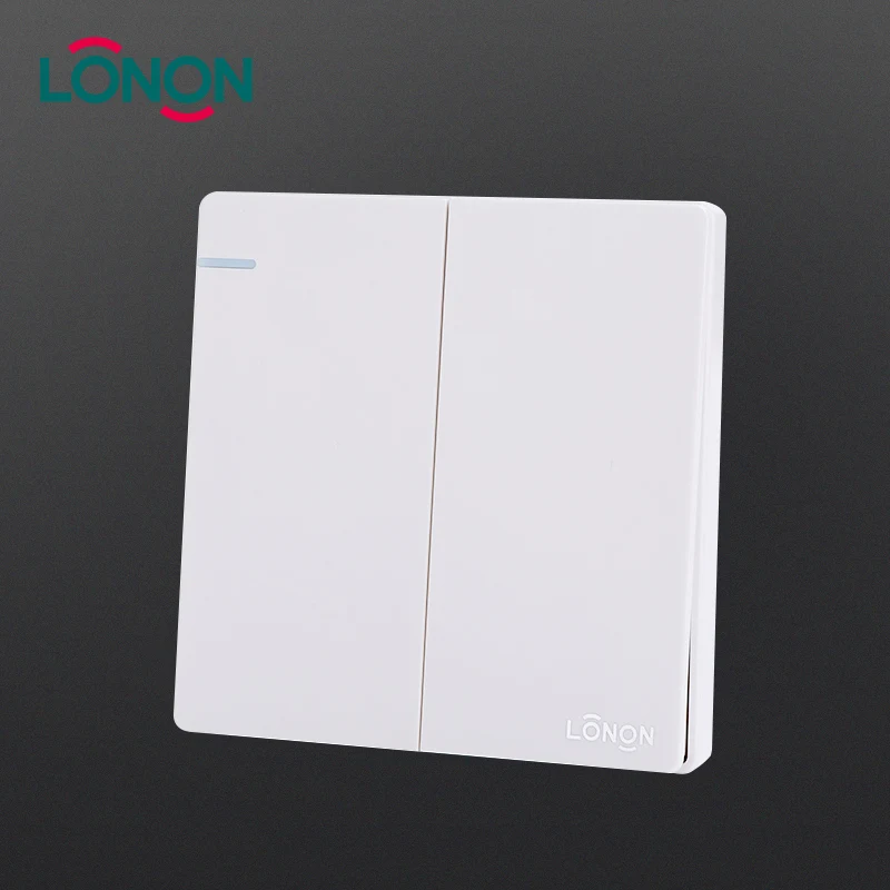 Новый продукт 2 банды 1 способ переключатель 16a розетки