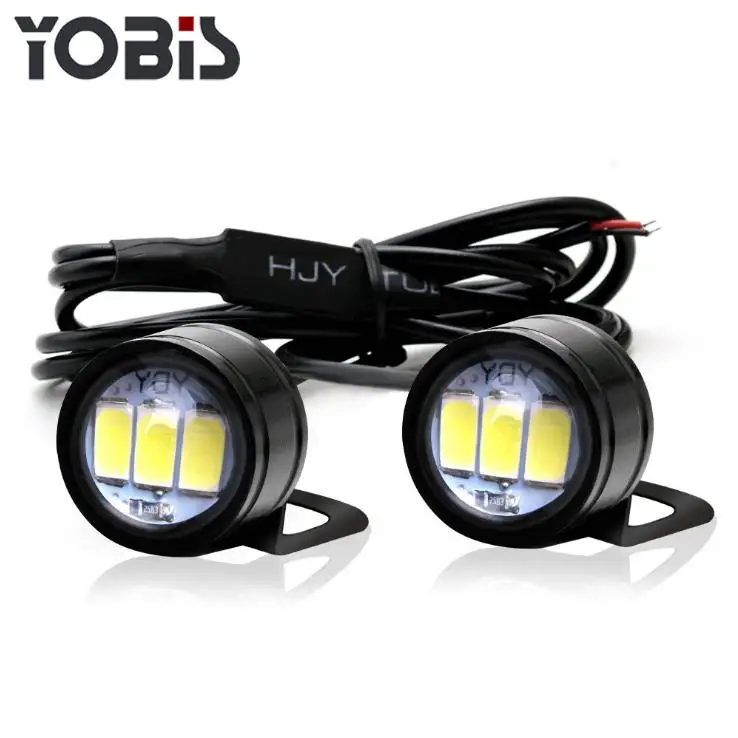 Yobis Constant bright Mirror Mount Eagle Eye DRL Tail Car Lamps LED Lights for Motorcycle Mirror