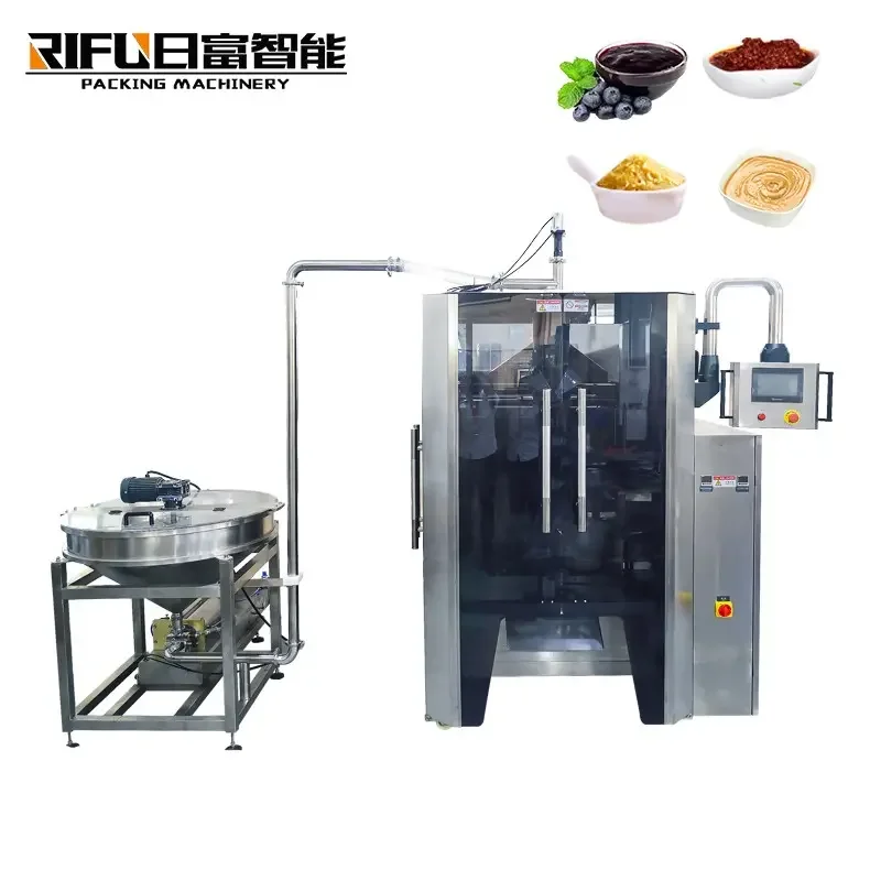 liquid filling and packing and sealer machine auto milk paste packing machine