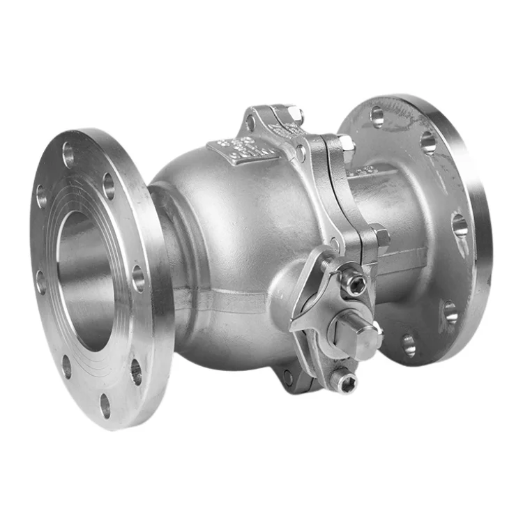 CQATMT Stainless Steel Stainless Steel Flange Ball Valves Stainless Steel Wafer Type Ball Valve Flange