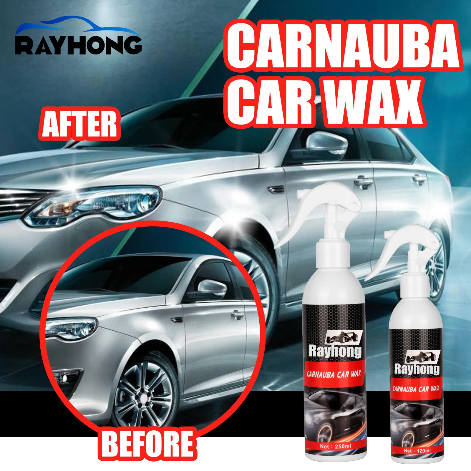 Car Ceramic Coating Polishing Crystal Plating Spray Sealant Top Coat Quick Nano-Coating Wax Car Paint Waterproof Agent 250ml