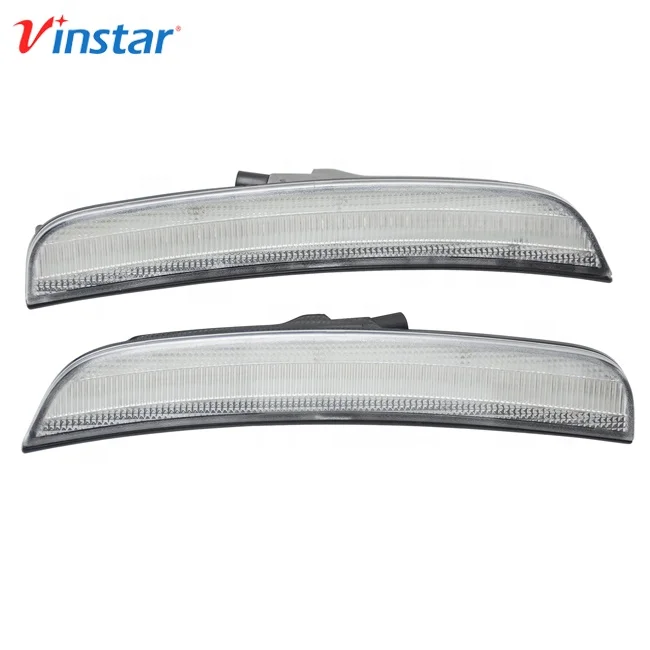 Vinstar DOT SAE 2x Rear Red Clear Lens USA Market Only LED Side Fender Marker Light Lamp For Chrysler 300 2015-2018