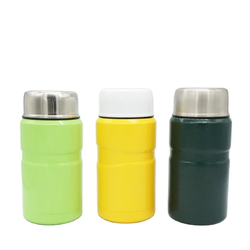 High Quality 750ML Stainless Steel Insulated Thermos Food Jar for Lids
