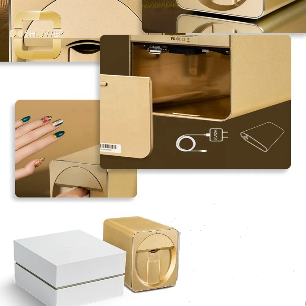acrylic nail automatic printer of 3d nail printer machine for uv gel nail polish printer machine manufacturer