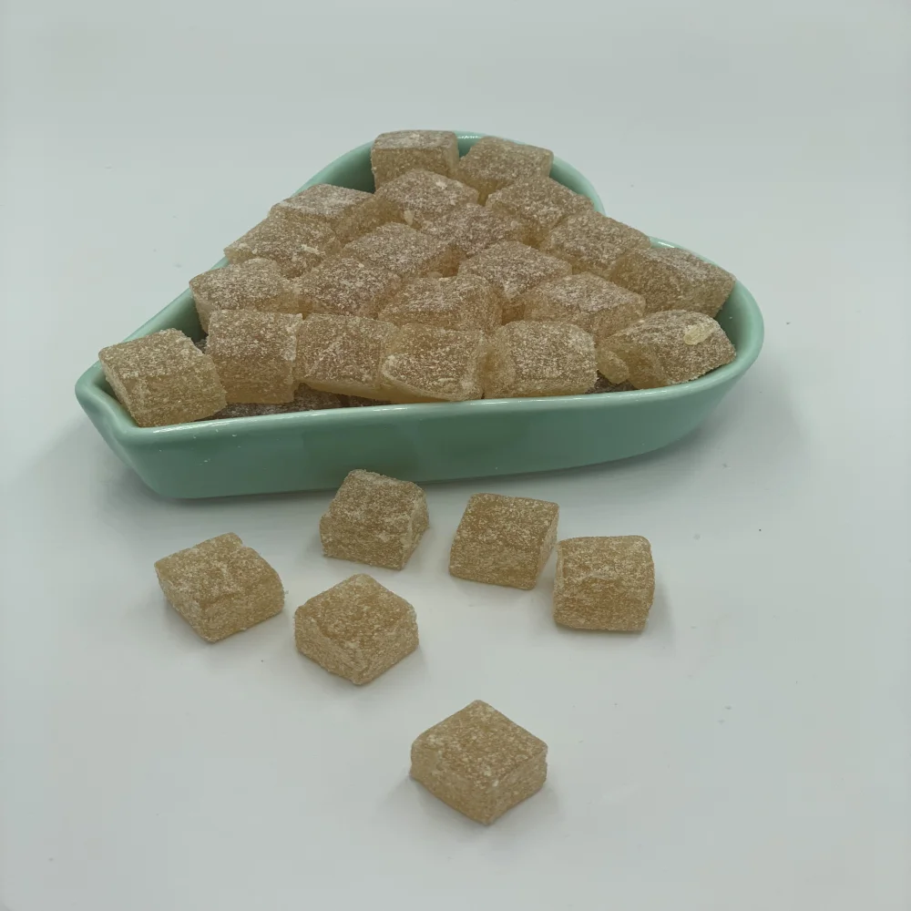 ginger soft candy with coconut