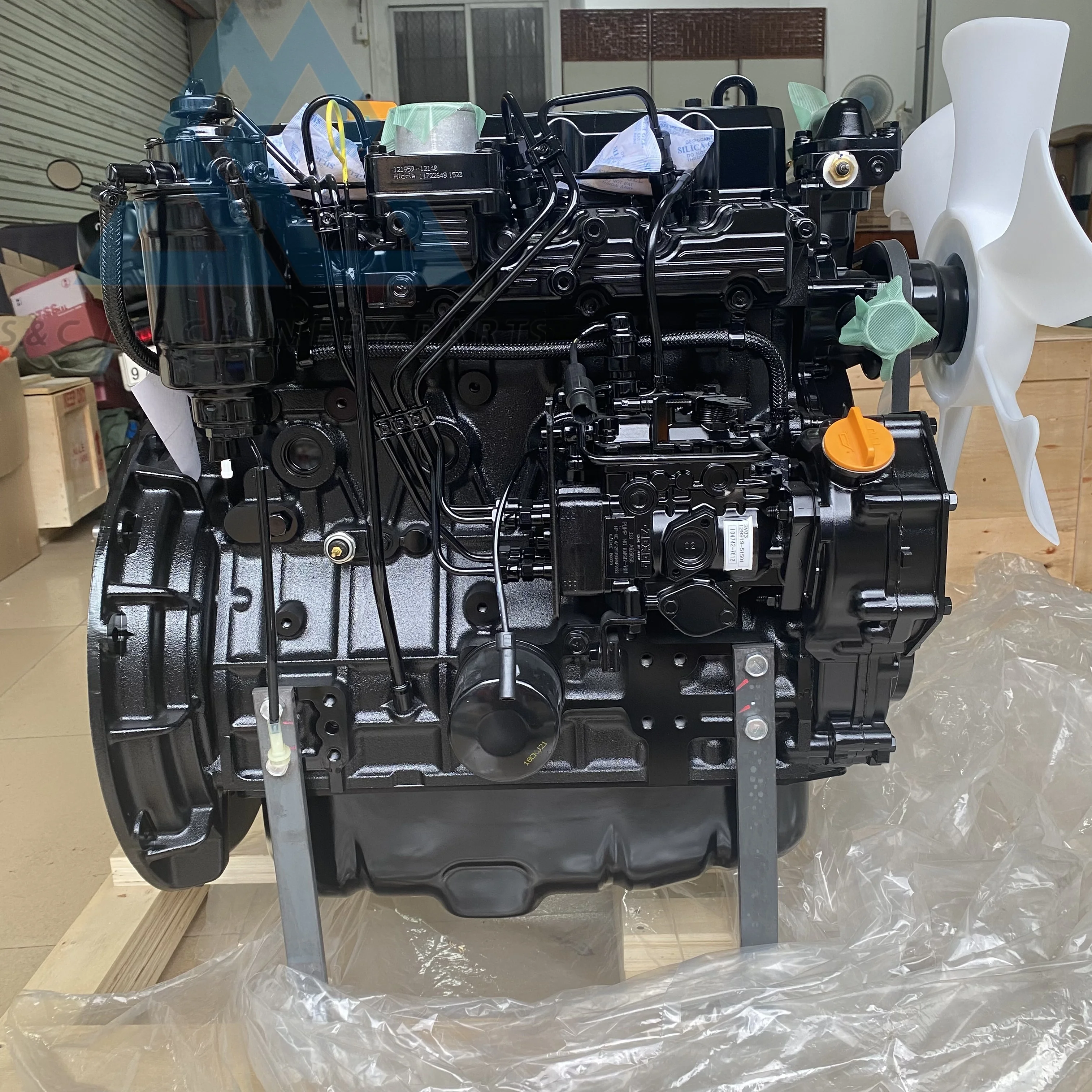 4TNE98 Engine Made By Yanmar 4TNE98 Diesel Engine 4TNE98 Industrial Engine Forklift