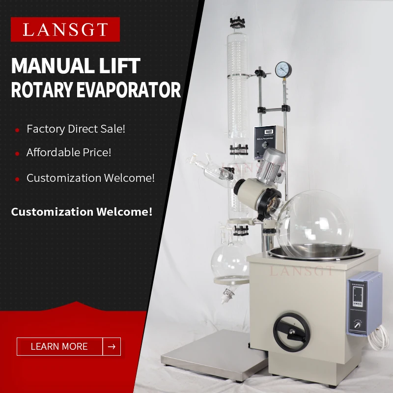 Manual Lift Lab Use Supercritical Essential Oil Extraction Equipment in Oil Extraction