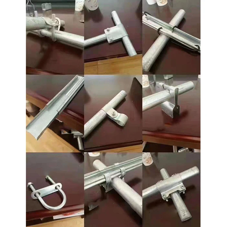 metal stamping partsindustrial supplies residential greenhouse accessories connector galvanized t clamps/t-clip/t type bracket