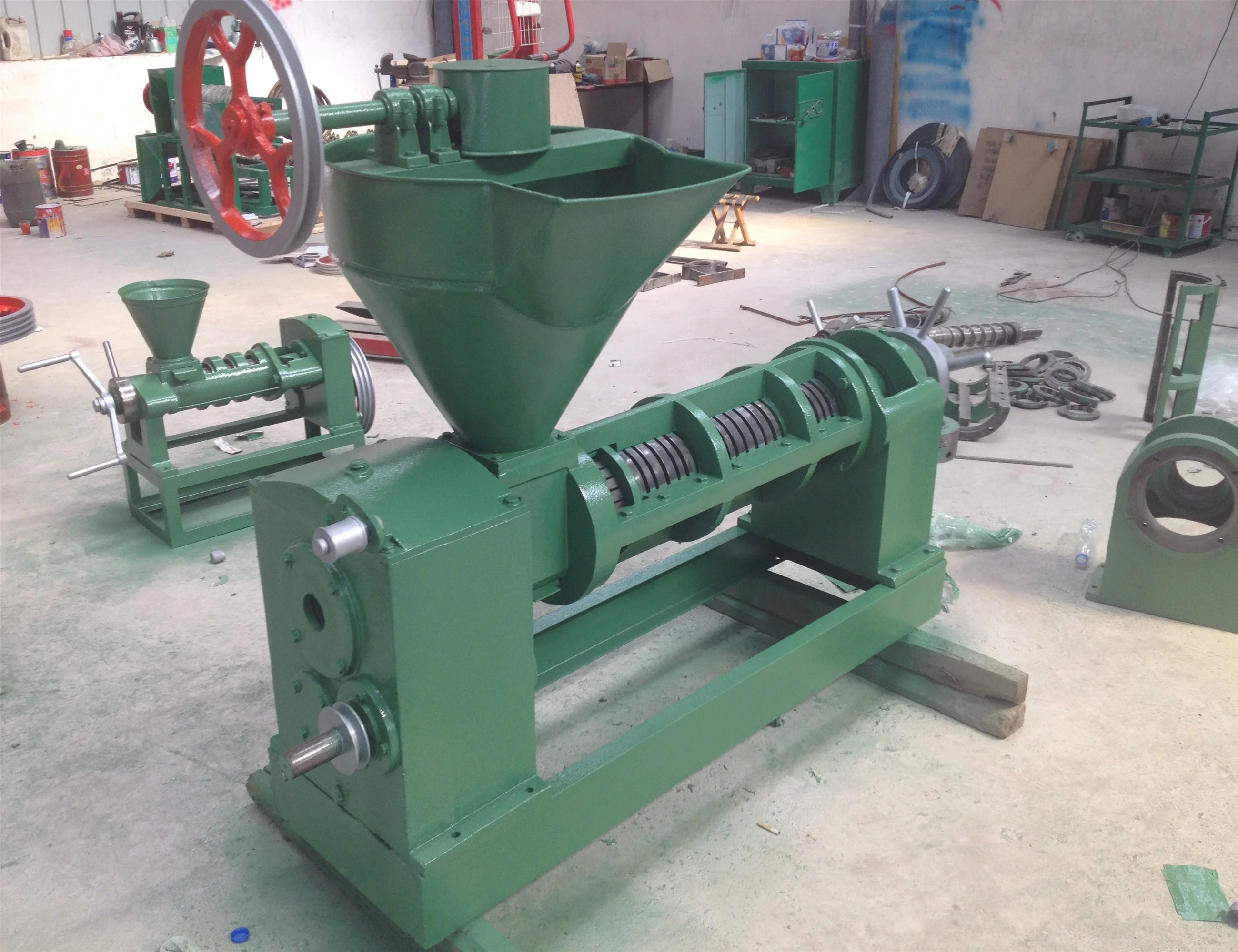 Commercial Cold and  Press Soybean Peanut Coconut Sunflower Oil Press Machine Oil Mill Making Pressing Extracting Machine