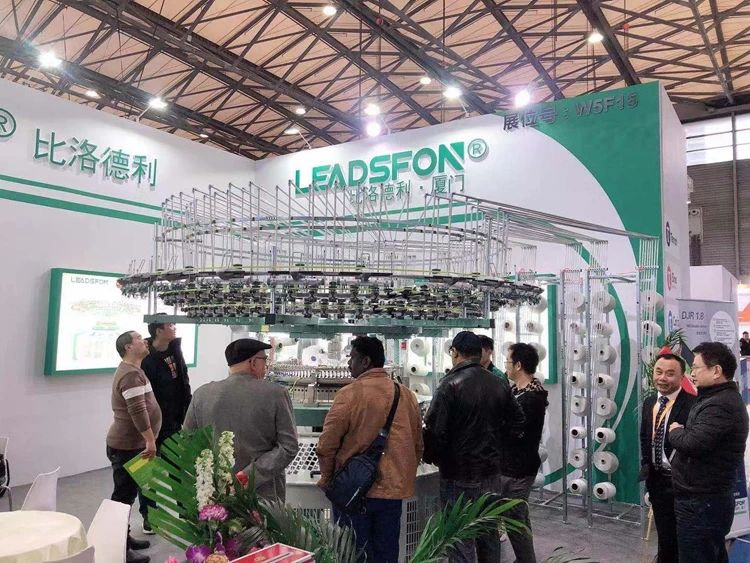  LEADSFON высокопроизводительная круглая вязальная машина Leadsfon с повышенным