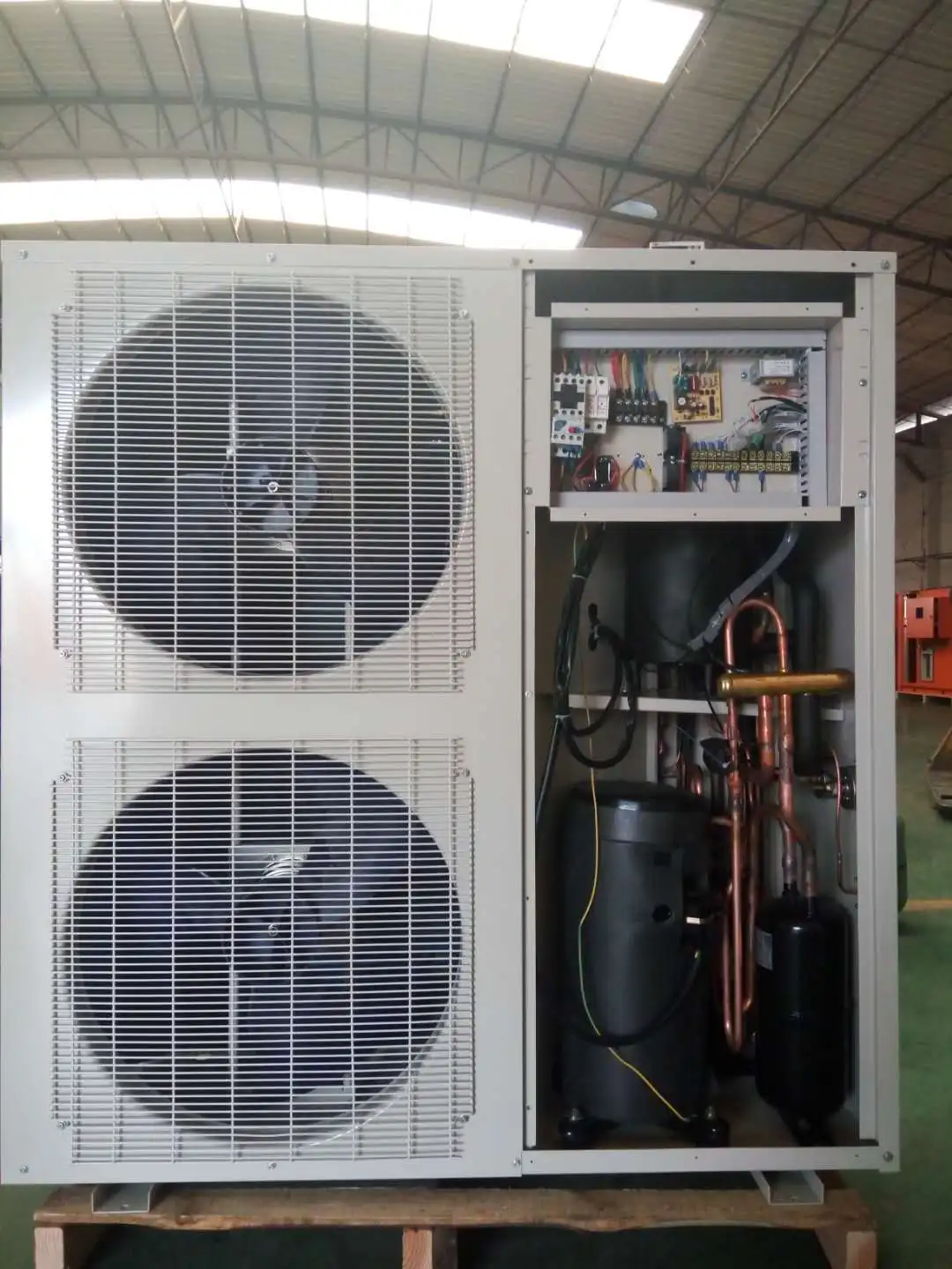 Good quality and cheap price high temperature water heater air to water heat pump 18Kw air source heat pumps