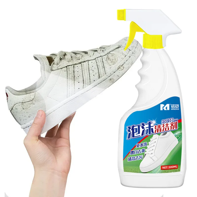 Instant Cleaner Foaming Stain Remover for Athletic Shoes cleaning agent
