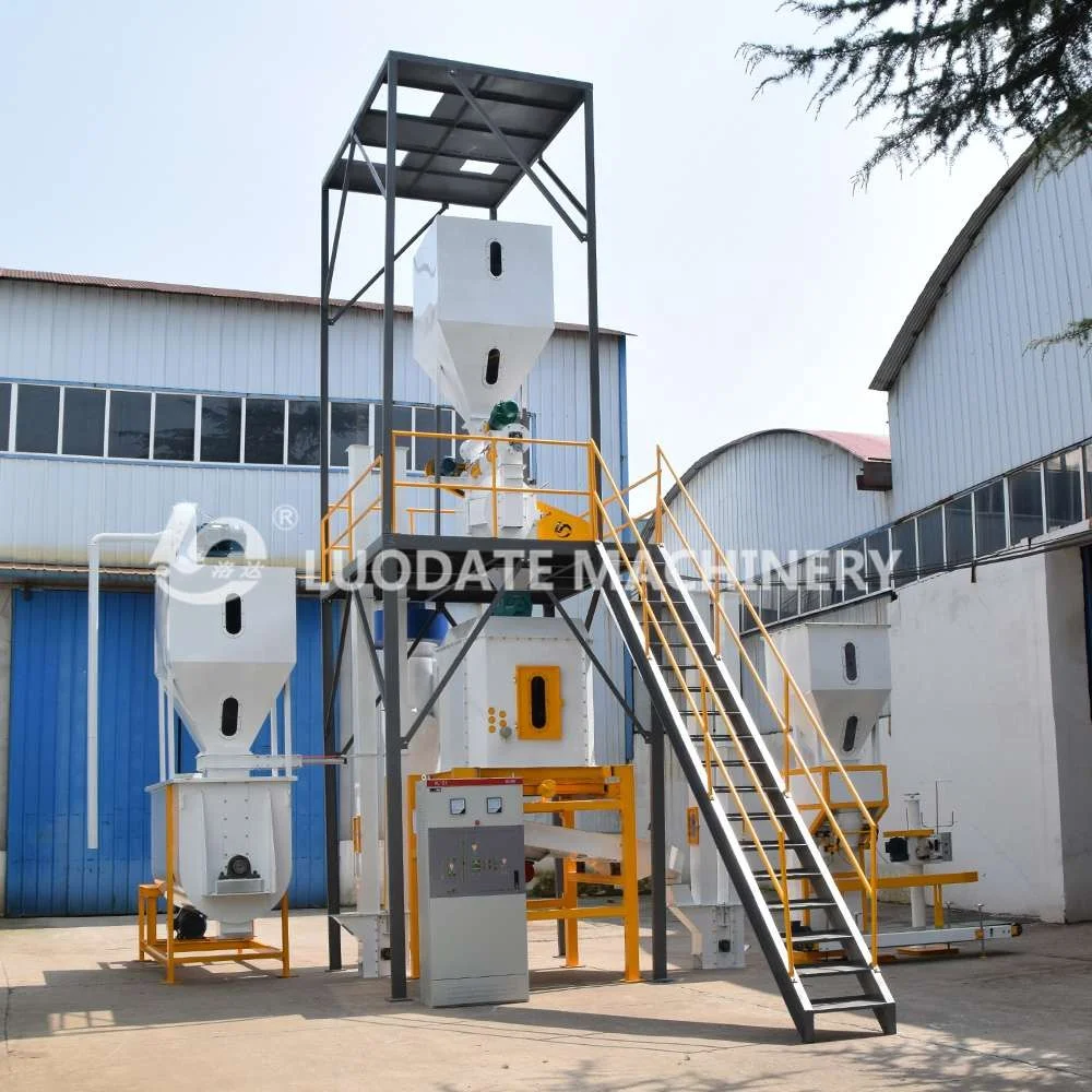 Animal Feed Production Line Manufacturing Plant Animal Premix Feed Production Line Animal Feed Pellet Production Line 600kg