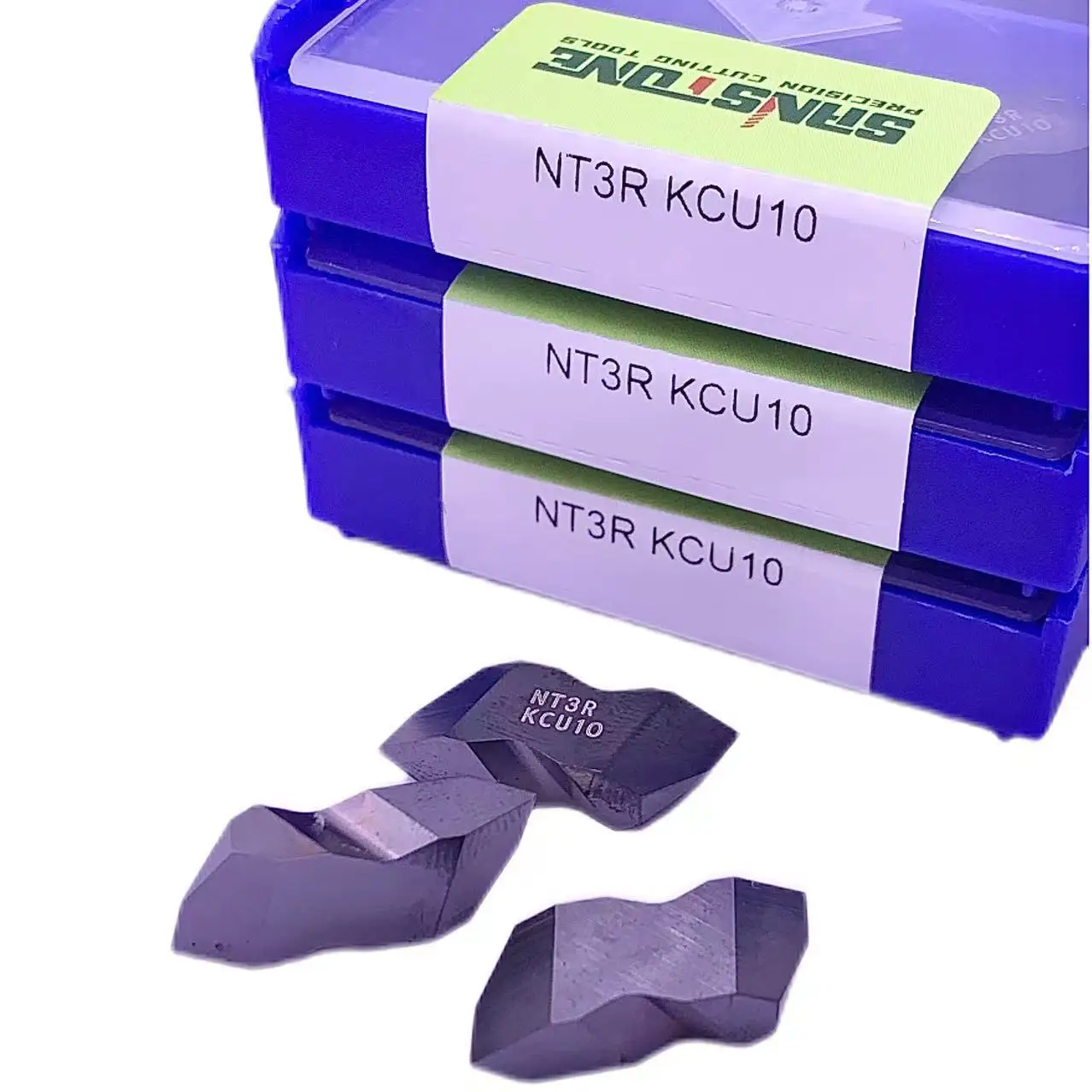 NT3R KCU10 Top Notch Grooving Inserts Carbide Efficient Irregular Parting Insert Turning Tool CNC Machine Milling Cutter