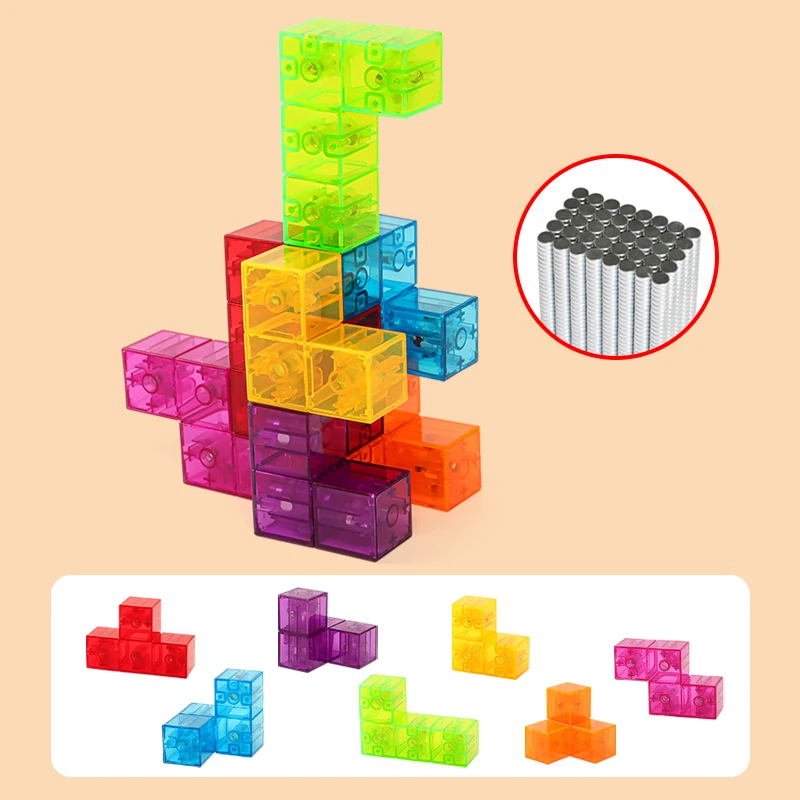 Магнитный куб интеллектуальные игрушки для игр