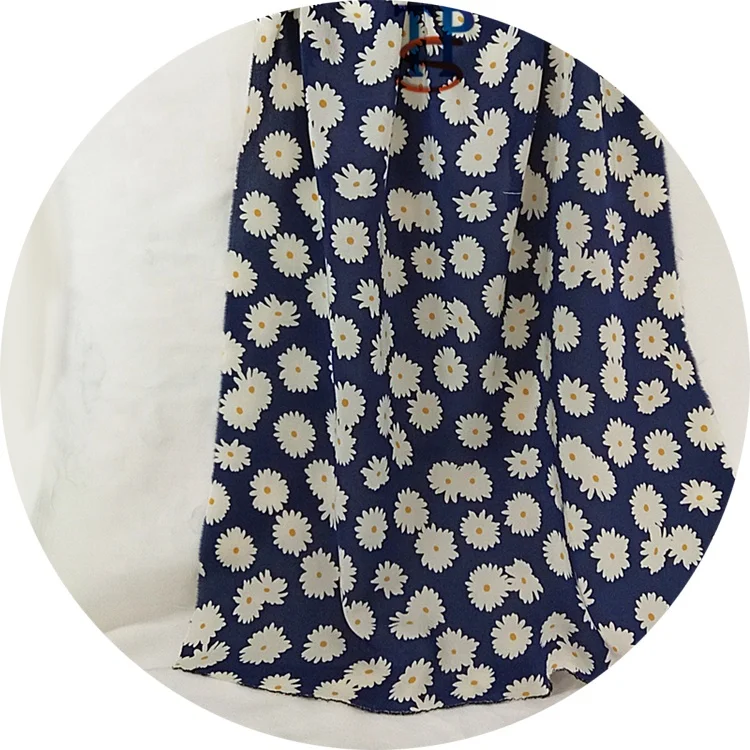 
 12 14 16momme, быстрая печать, чистый шелк, CDC, крепдешиновая ткань, цветочный дизайн  