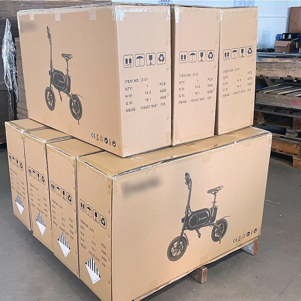 EU warehouse 12 inches wheel  350w 7.5 ah electric kick scooter Electric Folding Mini Bike e bike electric bike scooter adults