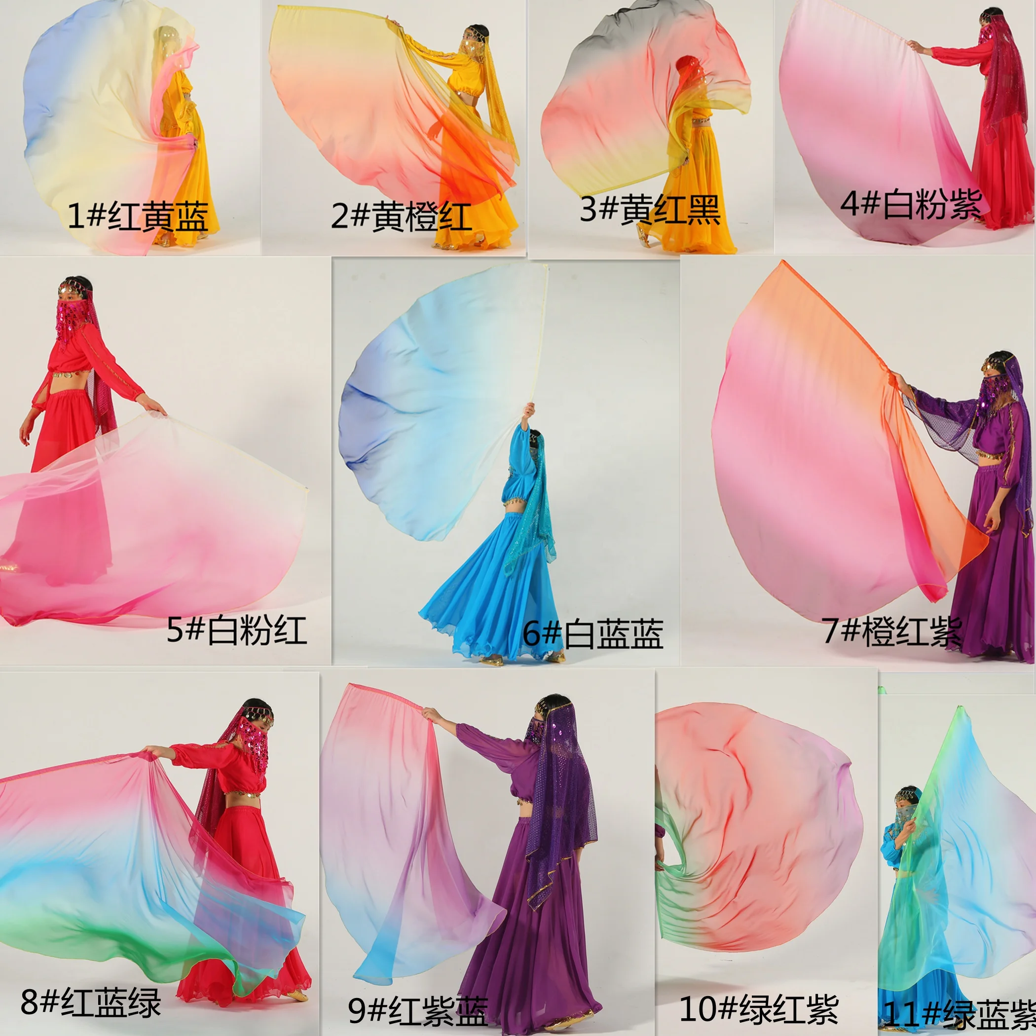 1 Pair Praise Dance Worship Flags Semicircle Worship Angel Wing Flag for Church Dance Banner