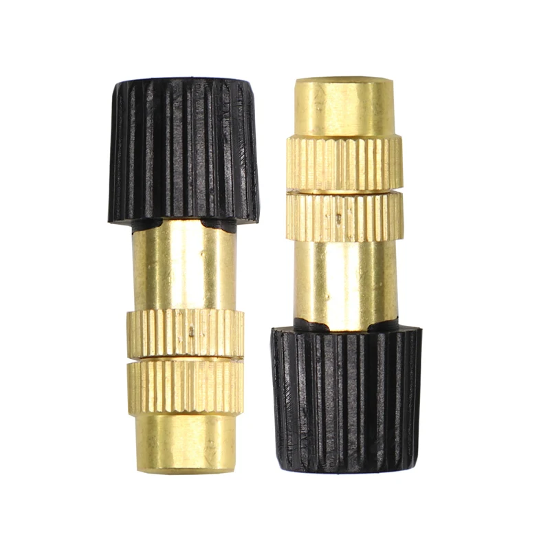 200PCS Garden Irrigate Adjustable Brass Mist nozzle Connect Garden sprinkler Watering irrigation