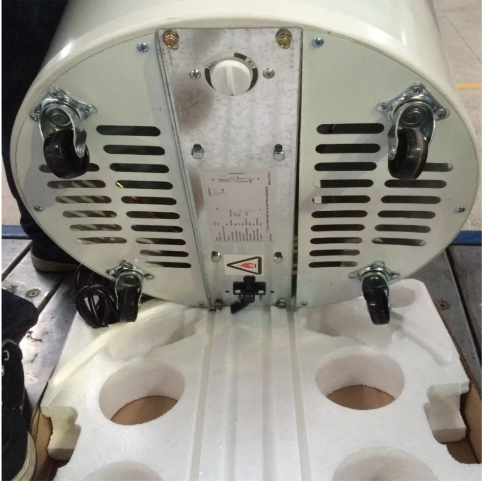 CE ROHS Commercial 77L Cold Drink Beverage Refrigerator Round Barrel Cooler For Sale