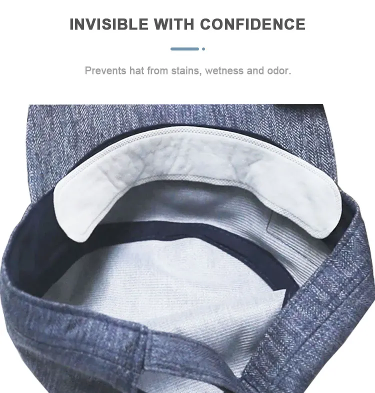 
Collar Sweat Pads Shirts Inserts Hat Liner 