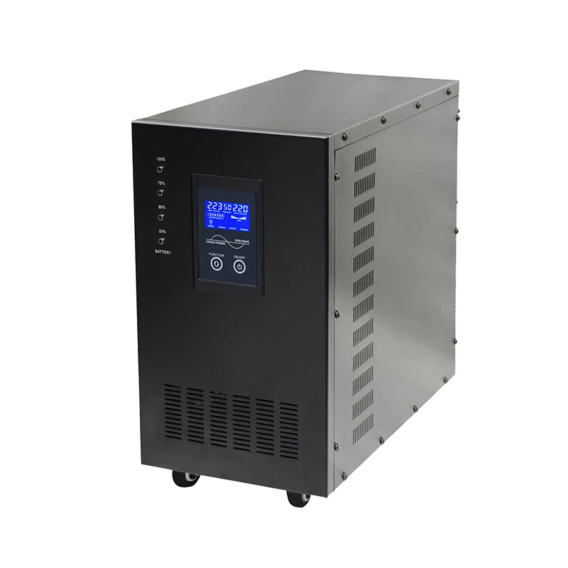  Цена 12V 220V 5KW 6KW чистая синусоида солнечный инвертор конвертер 7000 Вт 4000 8000 10000 Инвертор с зарядным устройством 3000W Инвертер 10KVA