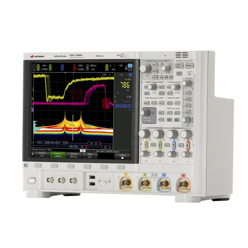 Keysight  Bandwidth 4GHz  4 analog channels  20G sampling rate  DSOX6004A 04G oscilloscope