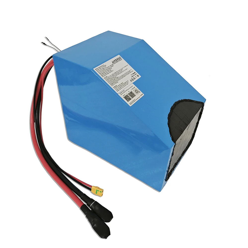 Amorge 76v 100.8AH 225A треугольная аккумуляторная батарея под заказ 21S24P Molicel P42A