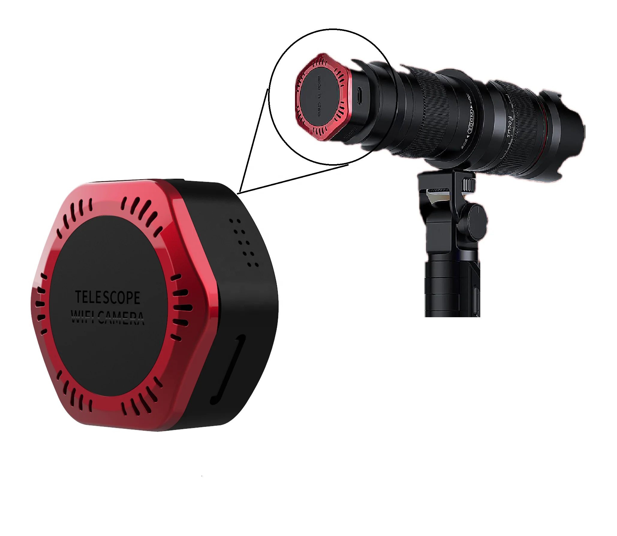 
Telescope Camera CMOS Electronic Digital Eyepiece for Telescope 1.25 inches Lunar Planetary Astronomy Camera 