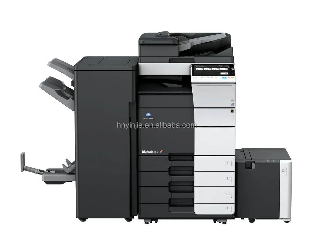 YINJIE Color digital photocopy copier  Konica BHC308 C368 C458 C558 C658 C758 printer and photocopy machine