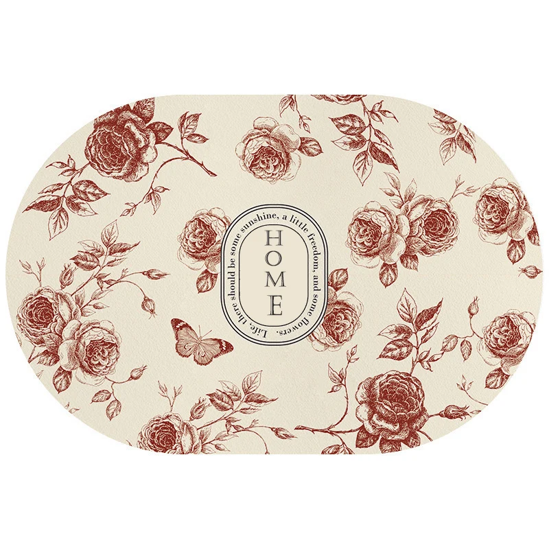 Household Items Diatom Earth Bath Mat For Bathroom Floor Bath Mat Diatomaceous Earth Shower mat 40x60cm