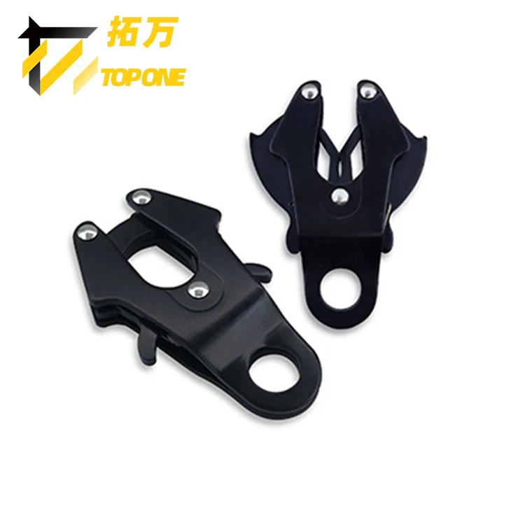 1000KG Loaded Outdoor Climbing Quick Snap Frog Fastener Aviation Aluminum Dog Leash Frog Carabiners