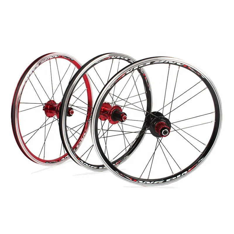 folding bike 20 inches(451) 406 bicycle wheelset group folding bike bicycle wheel