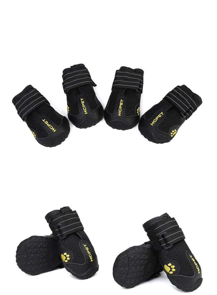 Custom Dog shoes Sneaker Adjustable breathable Dog Boots for Small Medium and Large Dog