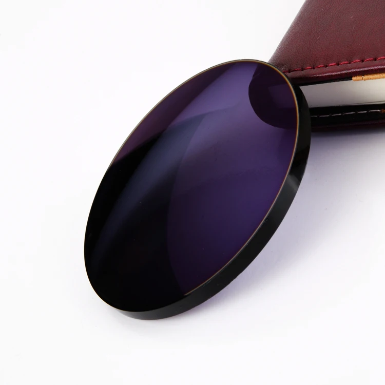 hot selling 1.56 photo blue single vision lenses resin blue lens blue filter photo lenses