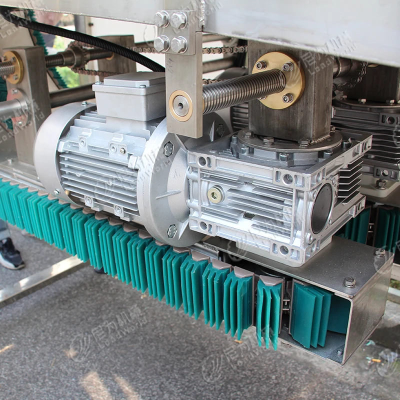 clamping bottle washing machine