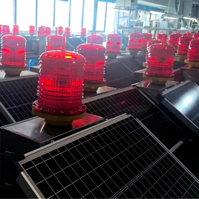 Led Traffic Light Aircraft Towers Medium Intensity Aviation Infrared High Building Beacon Airport Lamp Solar Obstruction Lights