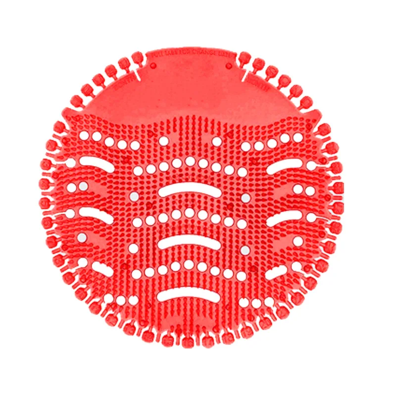 Wholesale Custom Logo Design Anti-splash Air Freshener Round Man Toilet Deodorizer Urinal Screen Mats