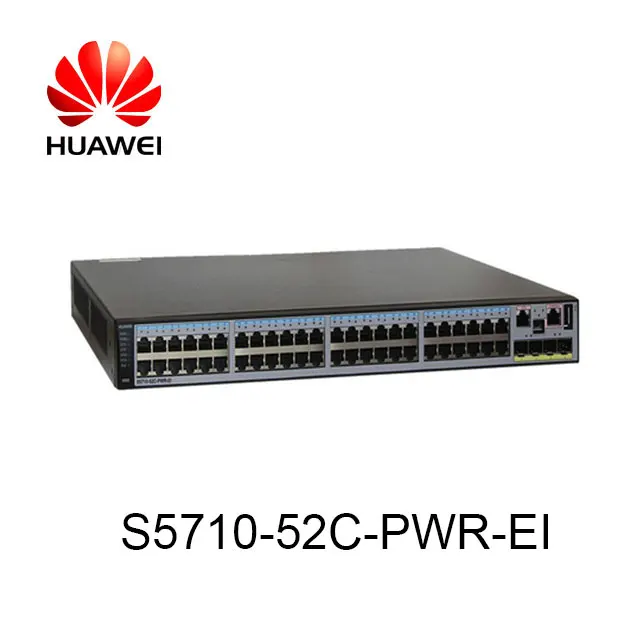 S5710-52C-PWR-EI 10GE для программирования в производственных условиях + порты гигабитный коммутатор 48 портовый питания через Ethernet